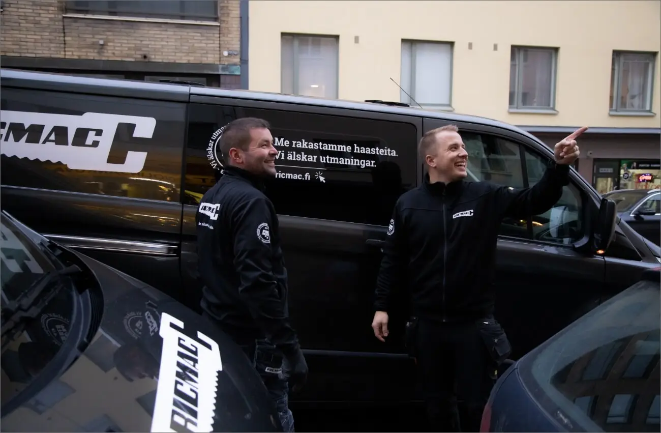 KOhde hymyilyttää Ricmacilaisia